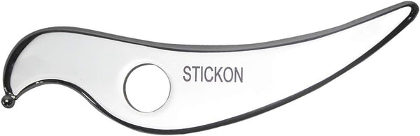 STICKON Stainless Steel Gua Sha Scraping Massage Tool - IASTM Tools Great Soft Tissue Mobilization Tool (B1 Shape)