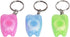 WINSIUUU Portable Dental Floss Keychain, 8Pcs Mint Dental Teeth Floss with Flat-Line Design for Oral Care Hygiene