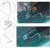 SINEKY 2Sets Bucket Rotating Mop Spring, Pull Back Foot Step Mop Torsion Springs Replacement for Spin Mop Bucket