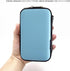 Small Protective Hard Shell Diabetic Travel Case Testing Supplies Kit Organizer Bag For Glucose Meter/Testing Strips/Lancing Device/Lancets/Blood Glucose Monitoring System/Hard Drive (Blue)