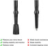 Hiking Pole Replacement Tips, 16 Pack Rubber Tips for Walking Sticks, Trekking Pole End Protectors