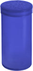 12pcs Plastic Empty Prescription Vials, Waterproof Airtight Pill Bottles with Pop Top Caps (19 Dram, Blue Opaque)