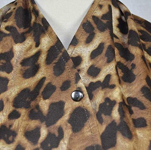 Magnetic Snap Closure Dining Scarf Bibs - Adult Protective Wear