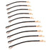Jumbo Bobby Pins, Metal Hair Pins, 10pcs (5 Long and 5 Short) for Hair Decoration, Black