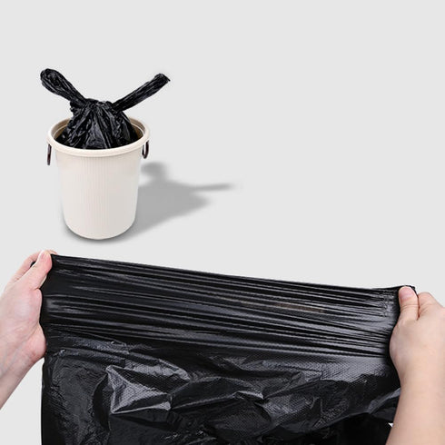 KATPOSIN 4 Bags,15.75x23.62 Inch Use50 Count) (50) Gallon Small Trash Portable Strong Rubbish Bags,Wastebasket Bags