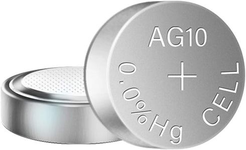SKOANBE 20Pack LR1130 389 AG10 1.5V Button Cell Batteries Battery Replacement