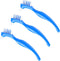 3Pcs Denture Toothbrush Set, Double Heads Portable Cleaning Tool for Oral Care