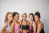 Large Non-Slip Hair Ties for Thick, Heavy or Curly Hair - 8 Pcs Seamless Women's Ponytail Scrunchies in Black