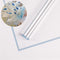 JOSON 20 Sheets Colored Border Transparent Waterproof Wrapping Paper, DIY Handicrafts, Gift Packaging 22.8"