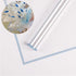JOSON 20 Sheets Colored Border Transparent Waterproof Wrapping Paper, DIY Handicrafts, Gift Packaging 22.8"