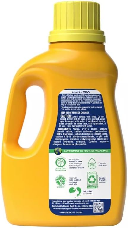 Hammer, 50 Oz Arm & Liquid Detergent Clean Burst, Fl