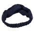 Yeshan Women's Criss Cross Silk Satin Headbands - Elastic Twisted Hair Band, Pack of 8