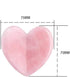 ZHDECOR Healing Crystal Rose Quartz Heart Love Massage Tool Natural Gemstone Gua Sha Board Facial Scraping Massager
