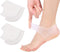 VivoFoot 2 Pairs Gel Heel Protectors, Silicone Heel Cups & Ankle Protectors for Heel Pain Relief