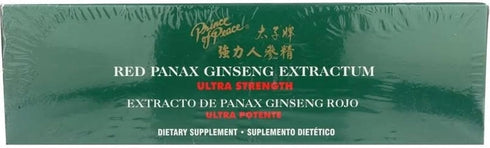 Prince Of Peace Red Panax Ginseng Extractum Ultra Strength | 2 Pack | Brain Boosting Supplement, 20 Bottles