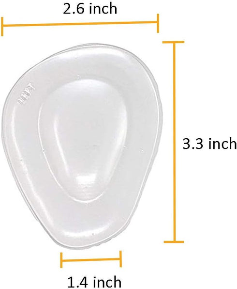 Ball of Foot Cushions, 10 Pack Metatarsal Pads for Pain Relief, Insoles for Women & Men