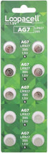 AG7 LR927 395 395A 926 SR927SW LR57 SR927 Alkaline Button Cell Battery X 40