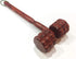 KingdomOfSmile Rough Roller Stick Back and Full Body Makha Wooden Massager Manual for