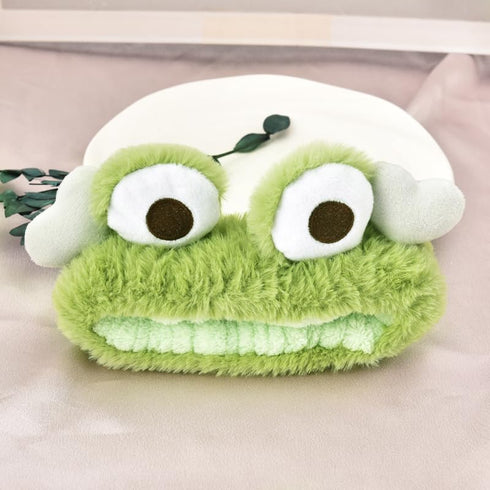 Frog Headband for Women, Cute Animal Makeup Hairband for Washing Face, Lovely Hair Accessories