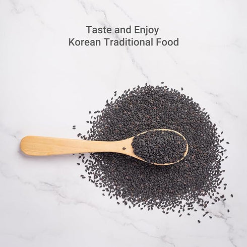 Black Beans Protein Shake Powder - 0.6lb (280g) Black Sesame, 21g Plant Based Protein