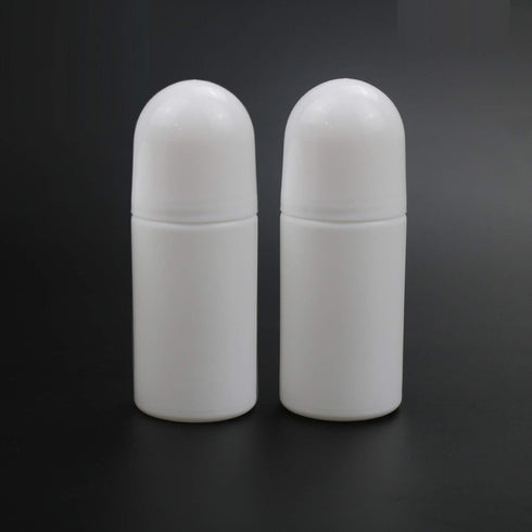 lasenersm 6 Pieces 1.69oz /50ml Empty Refillable Roll On Bottles, Plastic Rollerball Bottles for Essential Oils