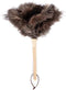 Dust Artifact Ostrich Feather Duster: Natural Ostrich Feather with Wooden Handle, Eco-Friendly Reusable Cleaning
