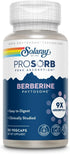 SOLARAY Berberine Phytosome, 9X Absorption, Vegan, 30 Servings, 60-Day Guarantee