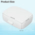 Hearing Aid Case, Waterproof Hearing Aid Case, Drop Resistance Hearing Aid Hard Case Portable Hearing Aid Hard Storage Box Organizer for Sound Amplifier
