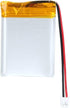 3.7V 650mAh 603040 Lipo battery Rechargeable Lithium Polymer ion Battery Pack with PH2.0mm JST Connector