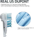 Othanary 3733 4732,Rotating (12 Pack-White) Sensitive Replacement Toothbrush Heads Compatible with Oral-B Cross Action