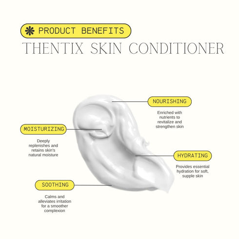 Skin Conditioner, 4oz - Gentle Moisturizer for Face & Body, Nourishes Sensitive Skin