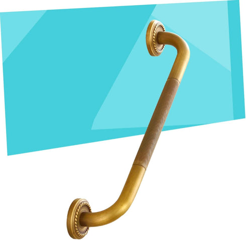 Mobestech Safety Bathroom Grab Bar for Seniors - Non-Slip Armrest for Bathing