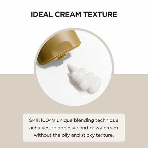 SKIN1004 Madagascar Centella Cream, 2.53 fl.oz, Organic Ingredients for Moisturizing, Brightening, Wrinkle Care