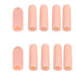 Silicone Finger Protectors, 10 Pack Gel Finger Cots & Bandages for Women, Protect Finger Tips from Cracks