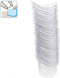 65 Pcs 5ml Disposable Eye Wash Cups, Portable Plastic Measuring Cup Eye Flush Cleaning Cups