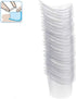 65 Pcs 5ml Disposable Eye Wash Cups, Portable Plastic Measuring Cup Eye Flush Cleaning Cups