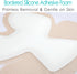 POSTOP MEDICAL WEAR 8"x 8" Heels(Pack 2) Heel Silicone Foam Dressing Wounds Bandages with Gentle Adhesive Border Heel