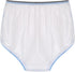 Lejafay Adult Diaper Cover for Incontinence - Waterproof Plastic Briefs with Stickers