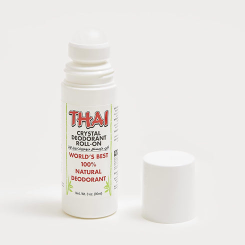 Thai Deodorant Stone Thai Crystal Mist Roll On Deodorant, 3 Oz