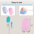 V-TOP 10 Pack Toothbrush Covers Caps, Silicone Portable Tooth Brush Protector for Travel, Home and Outdoor