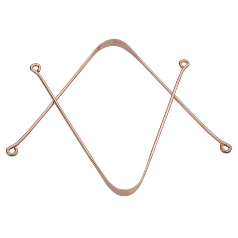Copper Tongue Cleaner Set of 2, Relief from Bad Breath and Oral Hygiene
