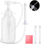 Kueysing Reusable Vaginal Cleansing System Excellent Vaginal Cleanser Female Vaginal Rinse, Manual Pressure