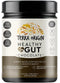 TERRA ORIGIN Healthy Gut Chocolate - 30 Servings with L-Glutamine, Zinc, Glucosamine, and More!