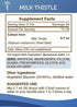 Secrets of the Tribe Milk Thistle Tincture Alcohol-Free Extract, 2 oz