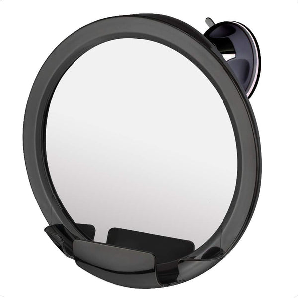 MIRRORVANA Dual Antifog Shower Mirror for Shaving, Shatterproof with Razor Holder, Upgraded Suction, 360° Swivel (8"