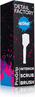 ProGrip Interior Scrub Brush by Detail Factory - Soft Bristles, Rubber Grip, Curved Head Profile