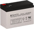 SigmasTek APC BN600G Compatible UPS Battery, 12V 7.5Ah F2