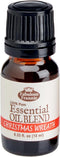 Christmas Wreath Essential Oil Blend, 100% Pure, Undiluted, 10 ml, Blend of Cypress, Pine, Cedarwood, and More