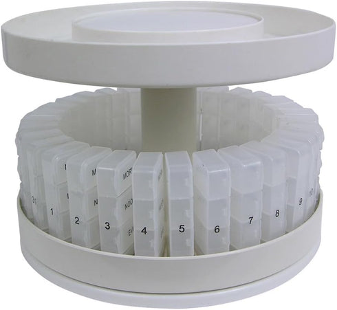 North American Health + Wellness Revolving Medicine Center (White)