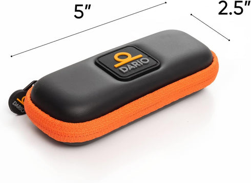 DARIO Diabetes Travel Case Bag for Glucose Monitor Kit & Other Diabetic Supplies (Small, Black)